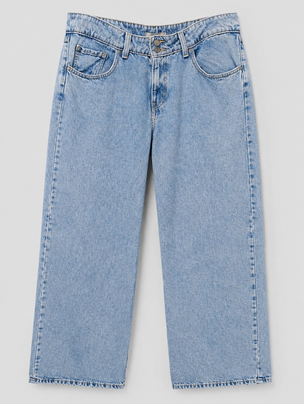 Levi's Superlow Denim Jeans Light Wash Relaxed Straight Leg Women Size 32
